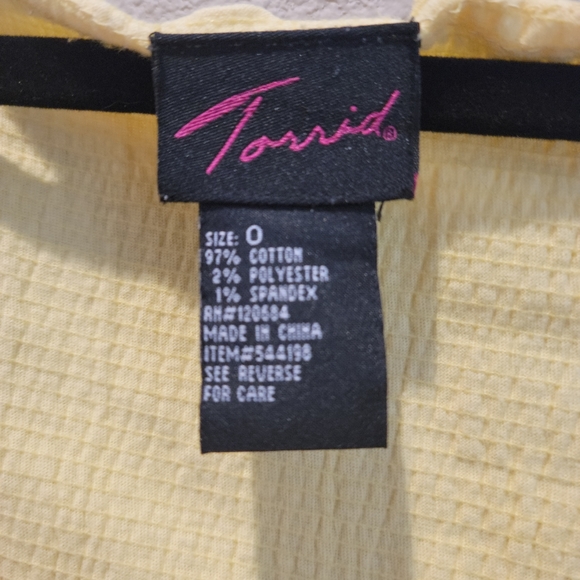 Canary yellow top - Picture 3 of 4